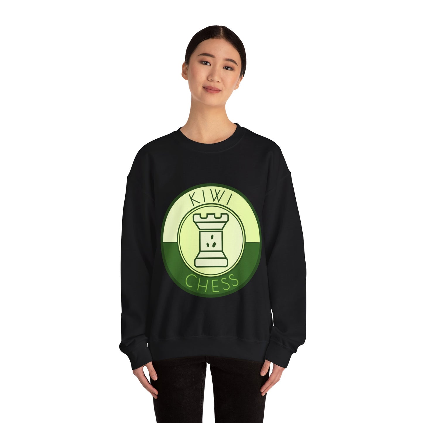 Kiwi Chess Unisex Heavy Blend™ Crewneck Sweatshirt