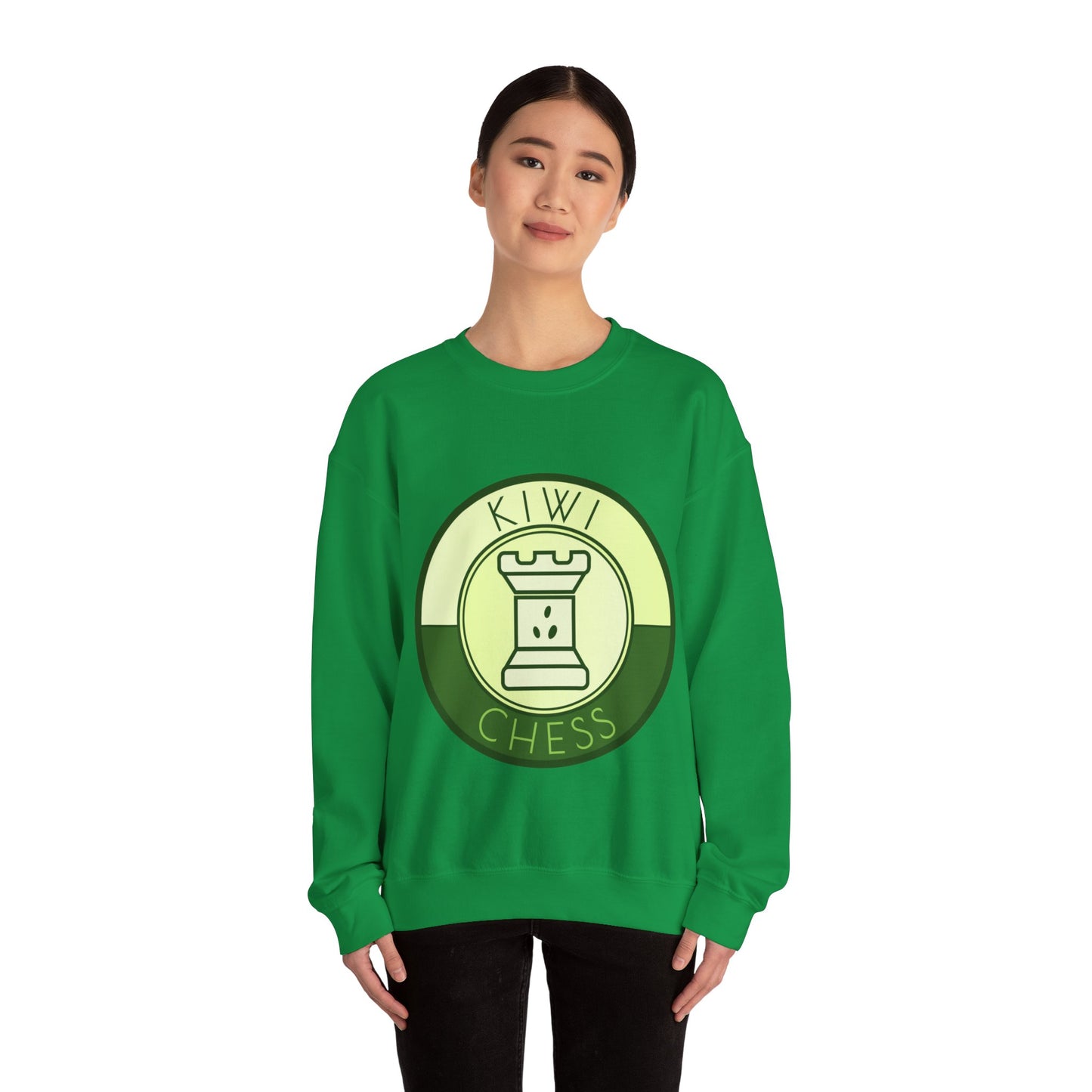 Kiwi Chess Unisex Heavy Blend™ Crewneck Sweatshirt
