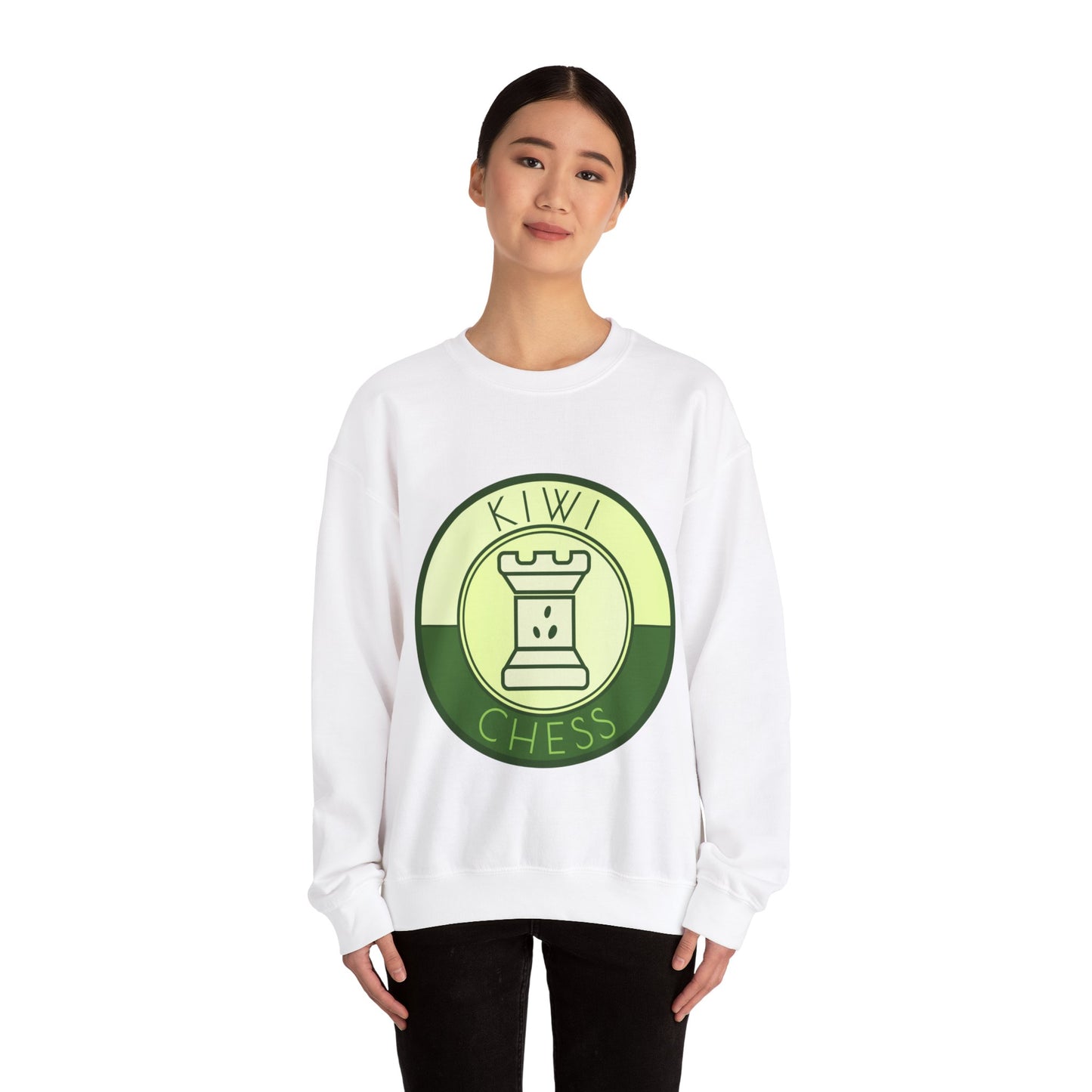Kiwi Chess Unisex Heavy Blend™ Crewneck Sweatshirt