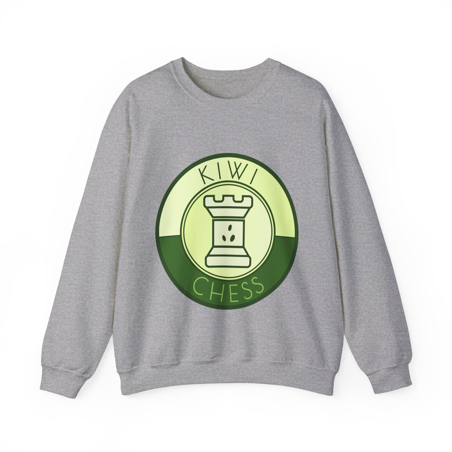 Kiwi Chess Unisex Heavy Blend™ Crewneck Sweatshirt