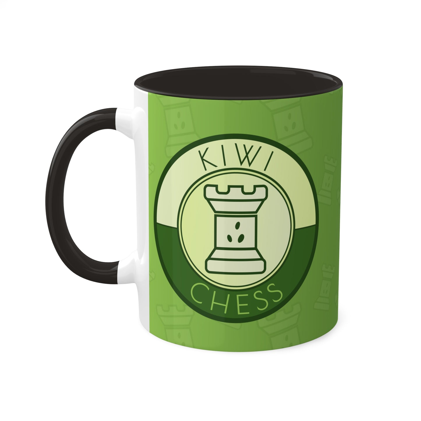 Kiwi Chess Mug, 11oz